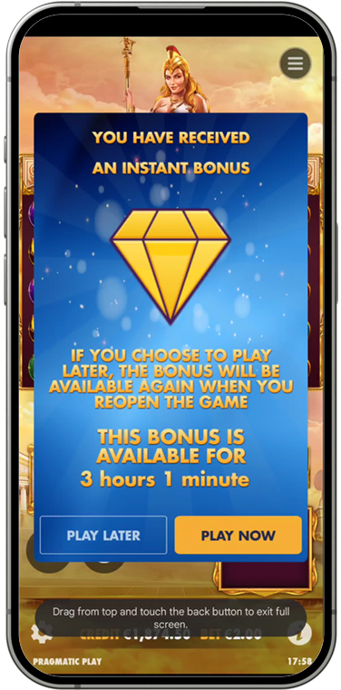 Instant Bonus